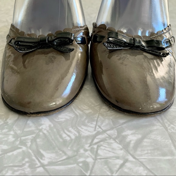 Hype Retro Patent Funky Heels 8 - Picture 2 of 7